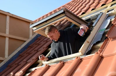 Pose de fenêtres de toit Velux à Oberstinzel